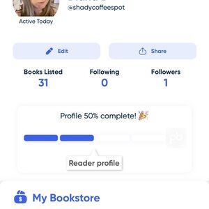 Social Media Profile Interface Screenshot